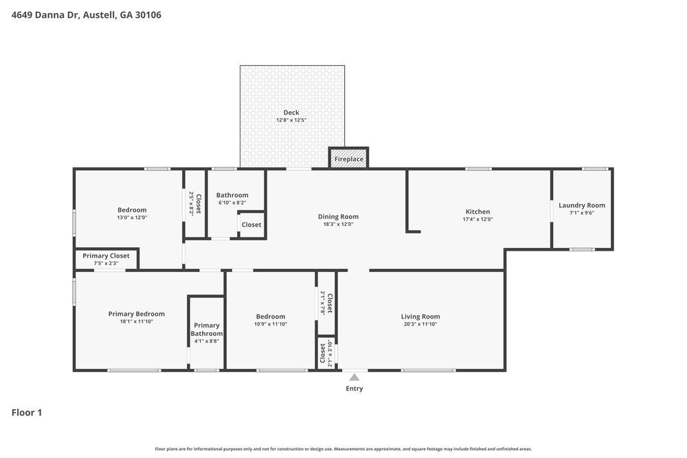 3-Bed Rental on 4649 Danna Dr photo 2