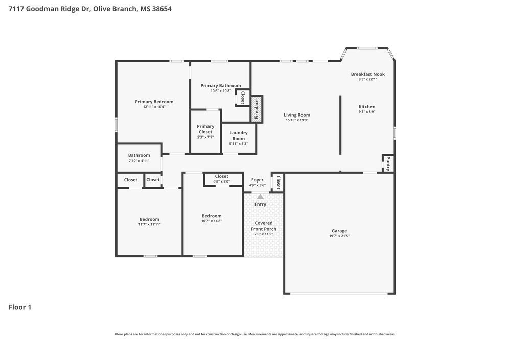 3-Bed Rental on 7117 Goodman Ridge photo 2