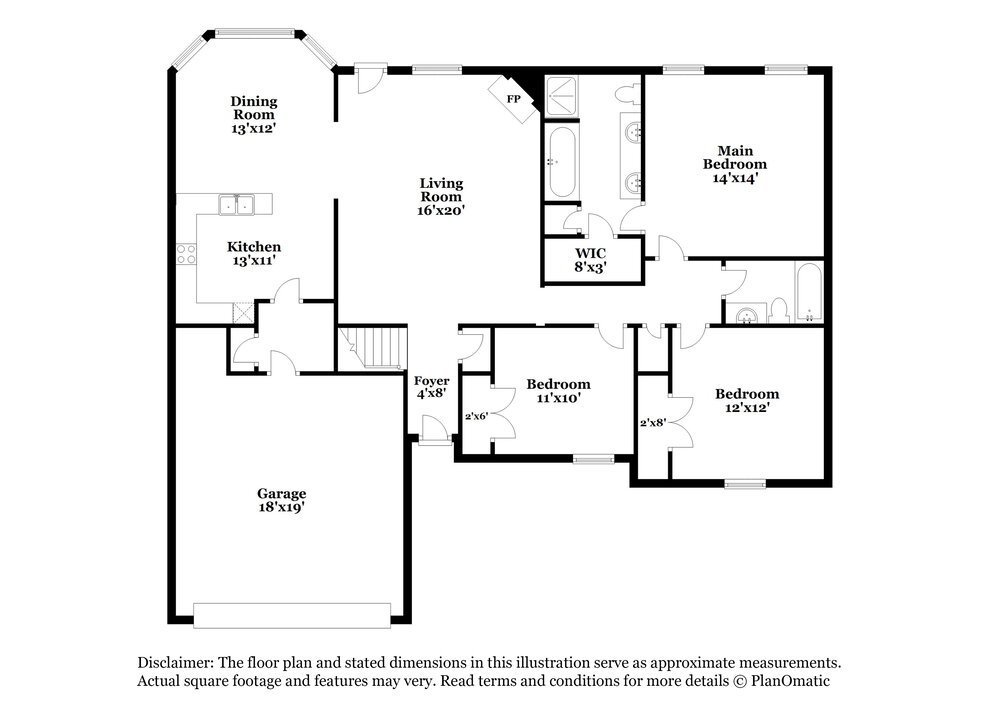 3-Bed Rental on 1670 Timber Creek photo 2