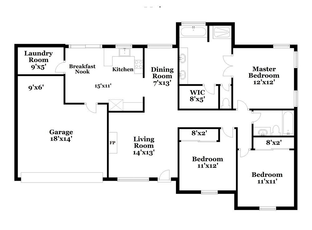 3-Bed Rental on 520 Brooksdale Dr photo 2