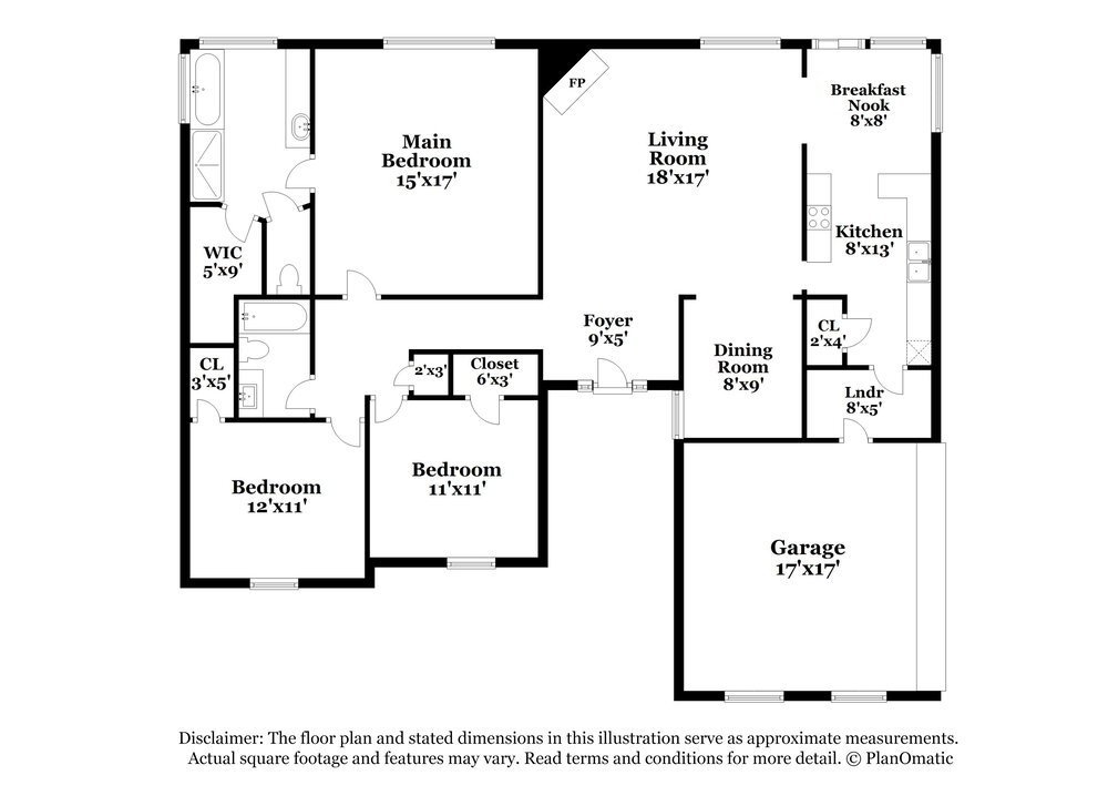 3-Bed Rental on 5912 Sycamore Ridge photo 2