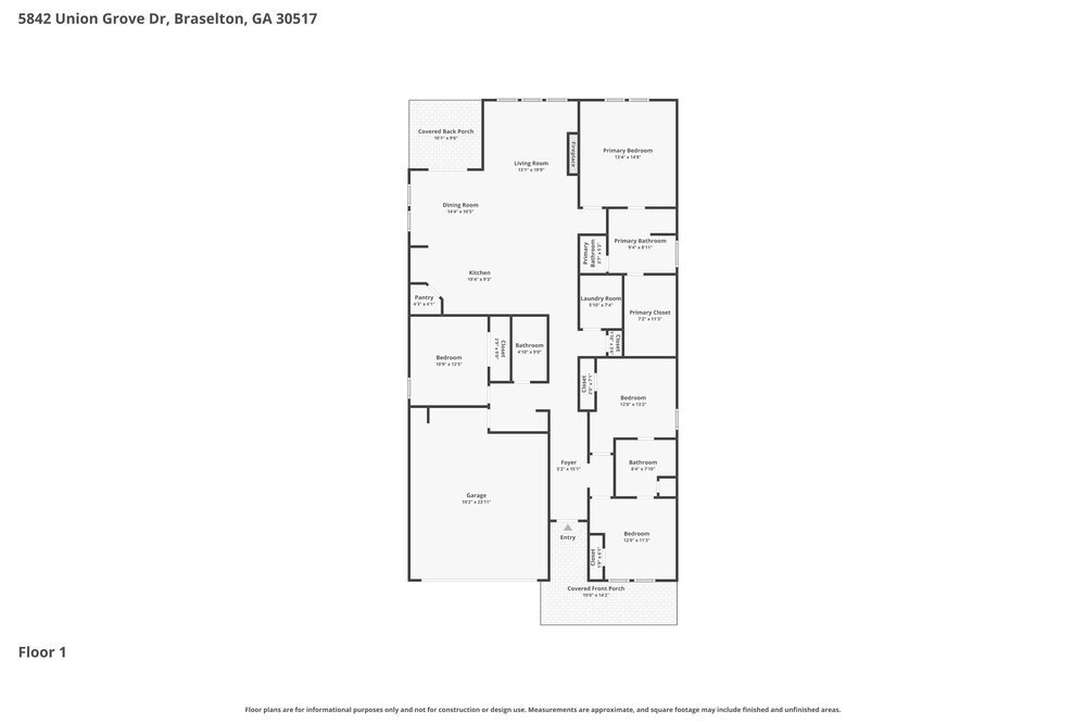 4-Bed Rental on 5842 Union Grove photo 2