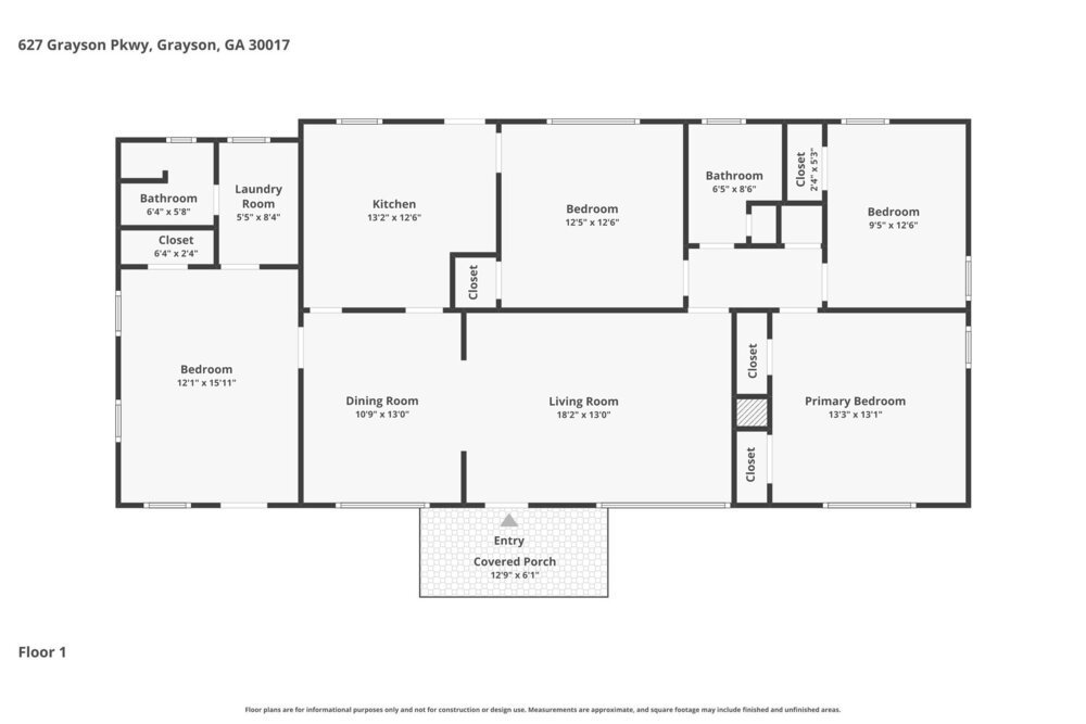 4-Bed Rental on 627 Grayson Parkway photo 2