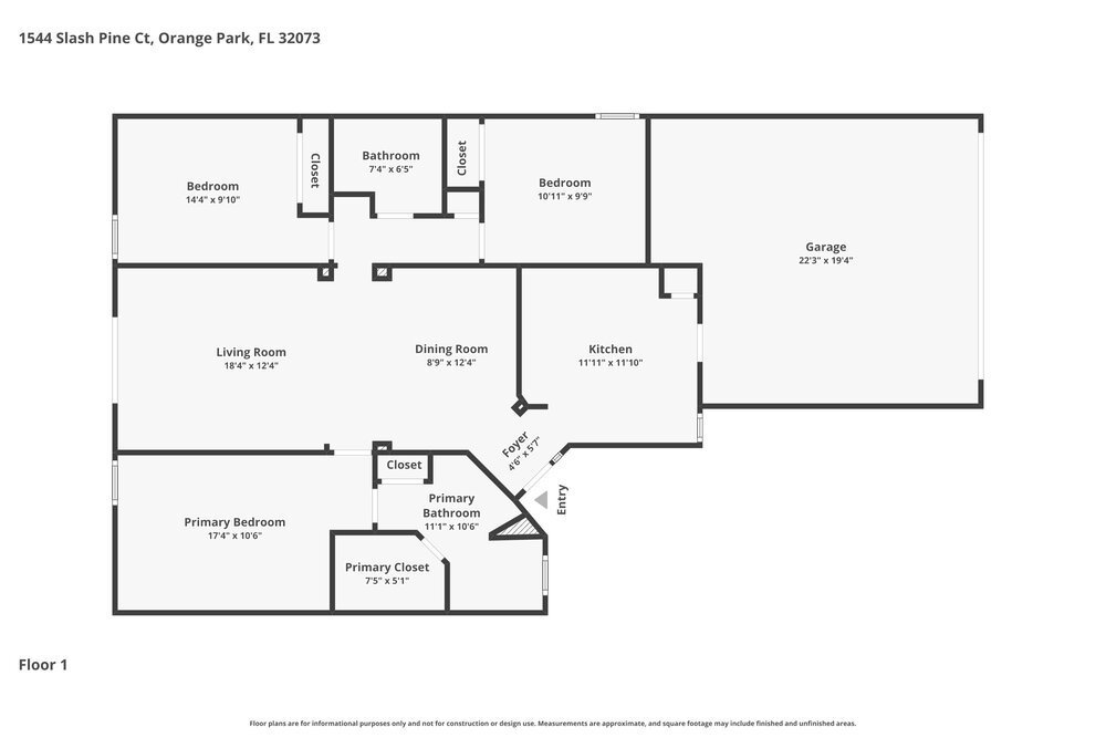 3-Bed Rental on 1544 Slash Pine photo 2